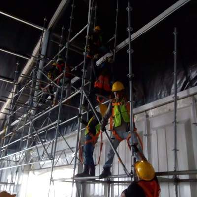 Desmontaje de andamio