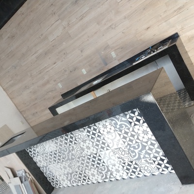 Cubierta y barra de cocina