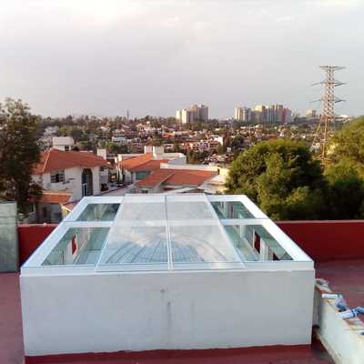 INSTALACIÓN DE DOMO DE CRISTAL