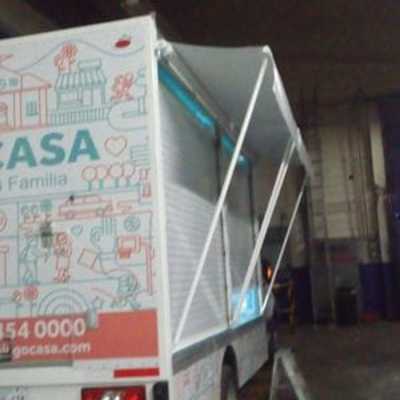 Toldo para camion comercial