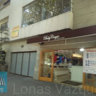 Toldo a un agua para comercio