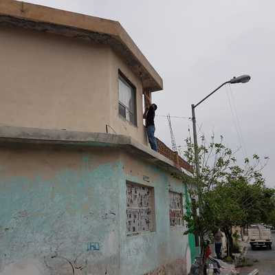 RETIRO DE PINTURA EN EXTERIOR