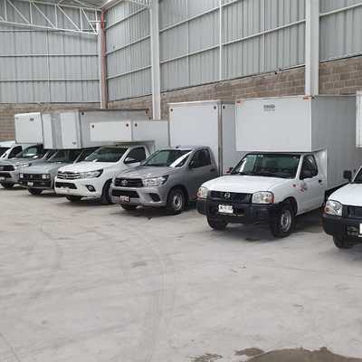 Camionetas caja seca 1.5 toneladas