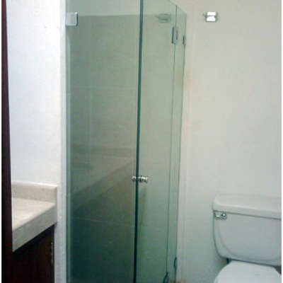 Cancel de baño  cristal templado