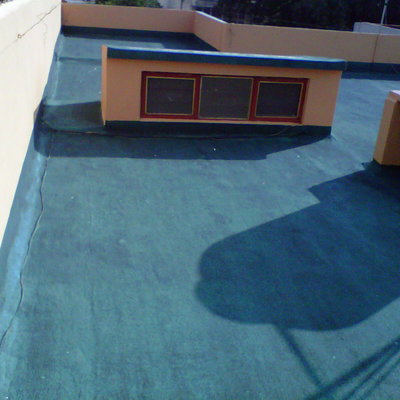 Impermeanilización con sistema LLANTA ROOF