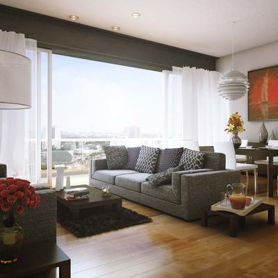 Proyecto remodelación departamento  90 m2 