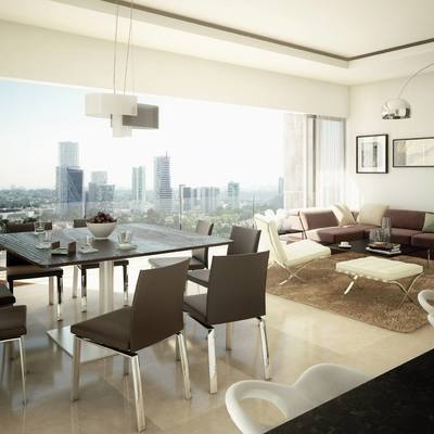 Proyecto remodelación departamento  90 m2 