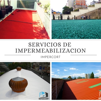 Impermeabilizacion acriclios prefabricados, cementosos, poliuretanos.