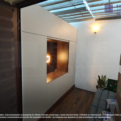 Módulo integral multifunción para sala de TV