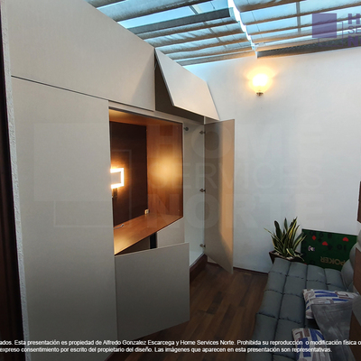 Módulo integral multifunción para sala de TV