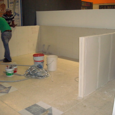 Muro con Panel de Tablaroca