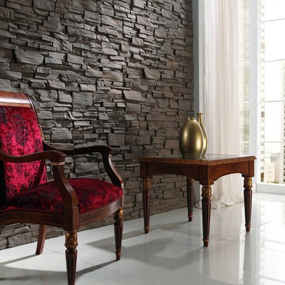 Muros de piedra natural