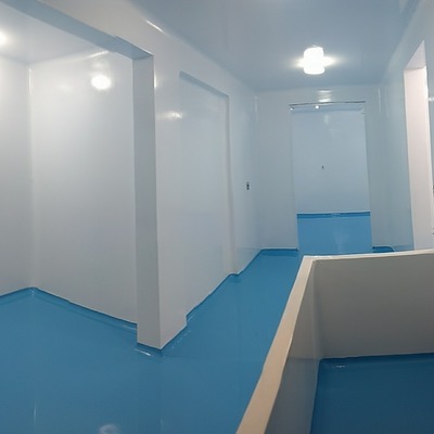 Muros y pisos epoxicos para clinicas.
