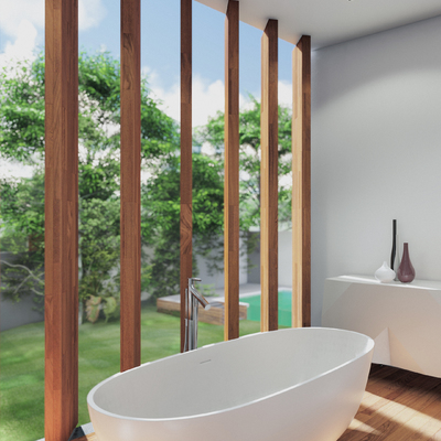 Baño residencial de lujo