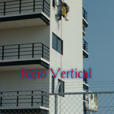 Limpieza de ventanas en altura