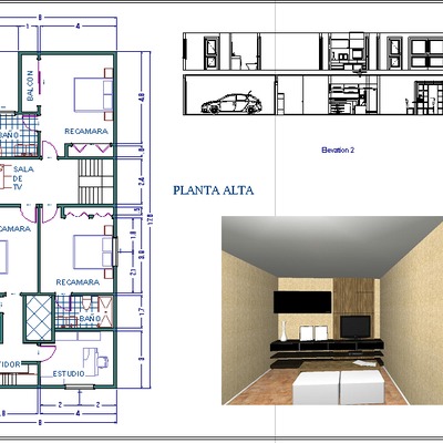 ANTEPROYECTO DE CASA HABITACION