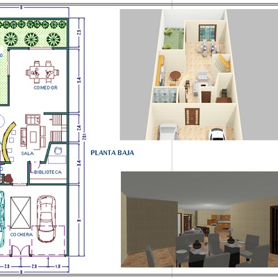 ANTEPROYECTO DE CASA HABITACION