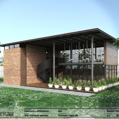 Cafetería y Biblioteca IEE