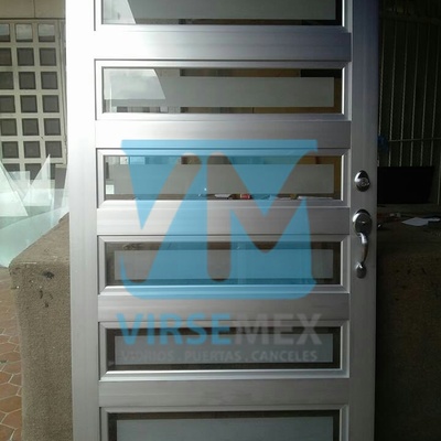 Puertas aluminio Virsemex