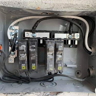 Instalación de centro de carga