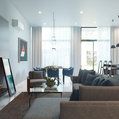 Sala proyecto altabrisa residencial lotes 6,7 | Mazatlan sinaloa