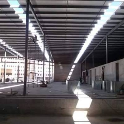 colocación de lamina tipo sandwich