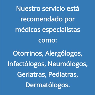 Desinfección garantizada