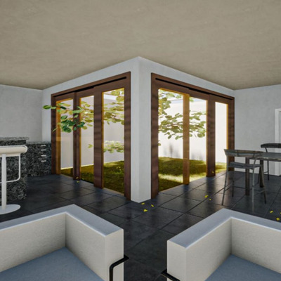 Vista Jardin interior