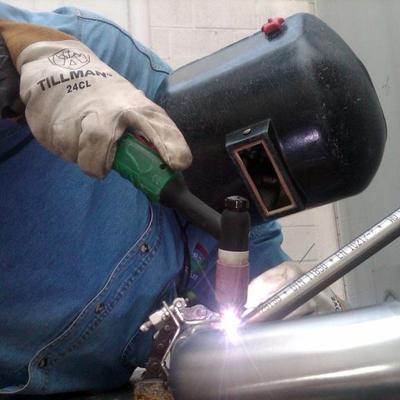 Soldadura de tuberia de acero inoxidable