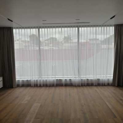 Cortinas dobles de tela