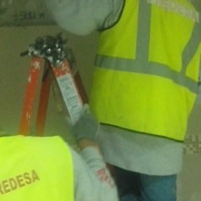 Trabajos de remodelacon en una empresa
