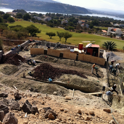 Trazo De Cimentación