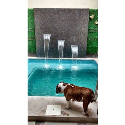 Alberca cascada desnivel