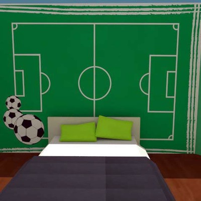 Vinil para habitación temática