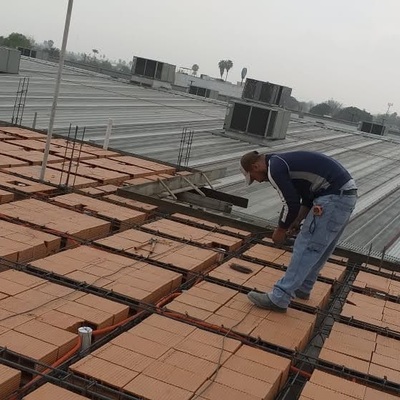 cimbrado armado y vaciado de losa