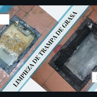 Limpieza de trampas de grasa