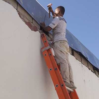 REPARACION DE MURO AGRIETADO