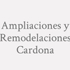 Ampliaciones y Remodelaciones Cardona