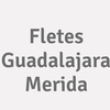 Fletes Guadalajara Merida