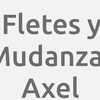 Fletes y Mudanzas Axel