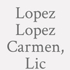 Lopez Lopez Carmen, Lic