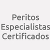 Peritos Especialistas Certificados