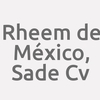 Rheem de México, SAde Cv