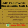 D&C Construcción.  Pasta & Pintura