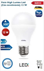 Focos Tecnología LED a solo$ 69.00 pesos