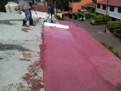 Impermeabilización de azoteas con llanta reciclada