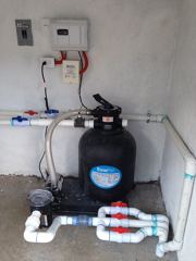 Mantenimiento en equipo de albercas