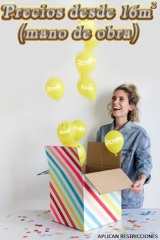 Precios desde $16.00 metro cuadrado mano de obra