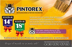 SERVICIOS DE PINTURA DECORATIVA