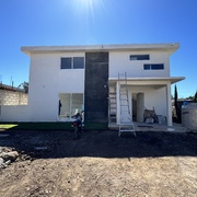 Construcción de casa de nivel medio en Tulancingo, Hidalgo.
